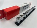 Koken made in Japan Z-series 3/8" Dr. 12 pc ULTRA SHALLOW  Socket Set 7-19 MM 6 Point  RS3400MZ/12