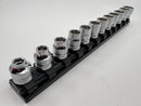 Koken made in Japan Z-series 3/8" Dr. 12 pc ULTRA SHALLOW  Socket Set 7-19 MM 6 Point  RS3400MZ/12