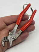 Proto USA made J261SGXL-TT 5" Flush Fastener Miniature Tongue and Groove Pliers with Key Ring 