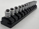 Koken made in Japan Z-series 1/4" Dr. 12 pc ULTRA SHALLOW  Socket Set 4-14 MM 6 Point  RS2400MZ/12