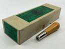 New Old Stock Nicholson No. 2 Long Ferule Birch  Wood File Handle 