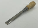New Old Stock Stanley Sweetheart 750 Series 3/8" Socket Chisel Made in England - Discontinued