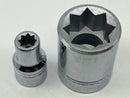 New Old Stock 7pc  WILLIAMS USA made 8 Point 1/2" Dr. Socket Set 5/16" to 7/8" Range - Discontinued