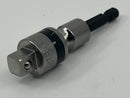 Koken made in Japan 1/4" HEX Bit. to  3/8" Dr UNIVERSAL Drill Adapter