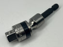 Koken made in Japan 1/4" HEX Bit. to  3/8" Dr UNIVERSAL Drill Adapter
