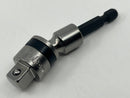 Koken made in Japan 1/4" HEX Bit. to  3/8" Dr UNIVERSAL Drill Adapter