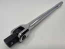 Proto USA 15-5/8" OAL 1/2" Dr. Flex Handle Breaker Bar with Full Polish Chrome Finish