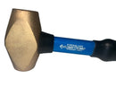 New Old Stock ARMSTRONG USA 69-515 S 2.5 lb Brass Head,  Soft Face Hammer, 1-1/2 in Face, Fiberglass Handle - Cardon Tools