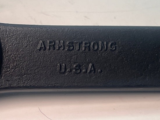 New Old Stock Armstrong USA 12-907 1/2-Inch Drive 14-Inch Black Oxide Spud Ratchet
