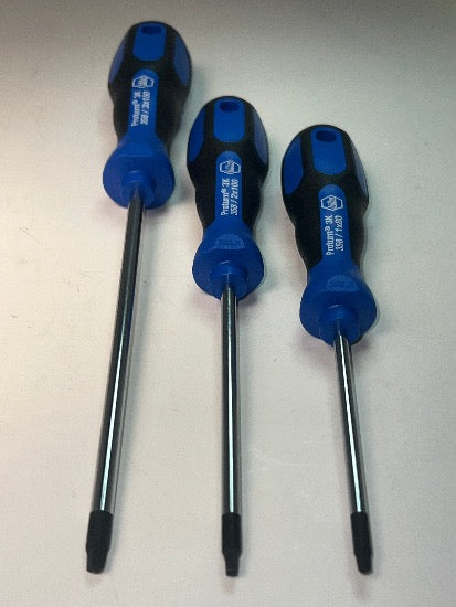 3pc WIHA 3k series Made in Germany Proturn Square Drive Screwdriver Set #1, #2 and #3