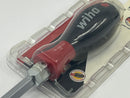 WIHA Germany Extra Heavy Duty 12mm Slotted Tip Screwdriver with Steel Striking Cap - Discontinued