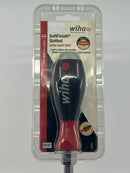 WIHA Germany Extra Heavy Duty 12mm Slotted Tip Screwdriver with Steel Striking Cap - Discontinued