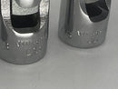 New Old Stock 5pc WILLIAMS USA made 3/8" Dr UNIVERSAL Socket Set 7/16" - 11/16" Range
