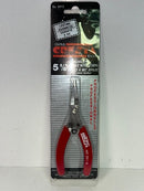 New Old Stock General Tools Made in Japan 5-1/8" Stainless Steel SMOOTH Jaw Needle Nose Pliers - Cardon Tools
