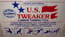 New Old Stock U.S. TWEAKER Lumber Turning Tool made by HART Tool Co. CA, USA - Cardon Tools