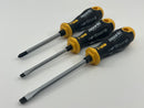 New Old Stock FELO made in Germany Ergonic 3pc Screwdriver Set Slot & Phillips