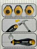 New Old Stock FELO made in Germany Ergonic 3pc Screwdriver Set Slot & Phillips