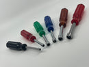 New Old Stock Proto USA made 6pc Hollow Shaft Nut Driver Set 3/16" - 1/2" Range - Discontinued