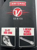 New Old Stock ( 2021) CRAFTSMAN V-SERIES 12pc 1/4" - 15/16"   Combination Wrench Set  CMMT87300V - Discontinued 