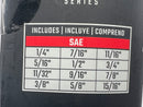 New Old Stock ( 2021) CRAFTSMAN V-SERIES 12pc 1/4" - 15/16"   Combination Wrench Set  CMMT87300V - Discontinued 