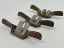 Vintage Aldon USA made Set of 3 Luthiers Miniature Bronze Spokeshaves complete in Box