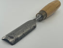 Vintage Marples UK made Heavy Duty 30mm Firmer Gouge c/w Box Wood Handle - Great LOGO on handle
