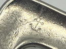 New Old Stock North & Judd USA made Sam Browne 2-1/4" Nickel Plated SOLID Brass Belt Buckle