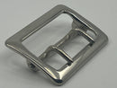 New Old Stock North & Judd USA made Sam Browne 2-1/4" Nickel Plated SOLID Brass Belt Buckle