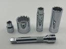 New Old Stock SK Tools USA made SUPERKROME 23 pc 1/2" Socket Set IMPERIAL