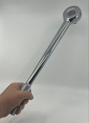 New Old Stock 18" S-K SK USA Made 3/4" SuperKrome Reversible Ratchet No. 41470
