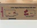 Freud 97-226 Premier 3 pc Ogee Raised Panel Bit Set  , 1/2-Inch Shank Made in ITALY