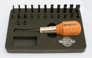 Grace USA Made Gunsmith 24 Bit Magnetic Tip Screwdriver Set MT-24 - Cardon Tools