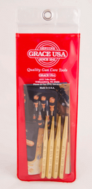 GRACE USA 4pc Brass Starter Punch Set BSP-4 - Cardon Tools