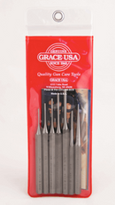GRACE USA Made Gunsmiths Steel Assorted 7pc Punch Set PS-7 - Cardon Tools