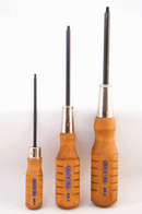GRACE USA Made 3 Piece Square Recess Screwdriver Set SR-3 - Cardon Tools