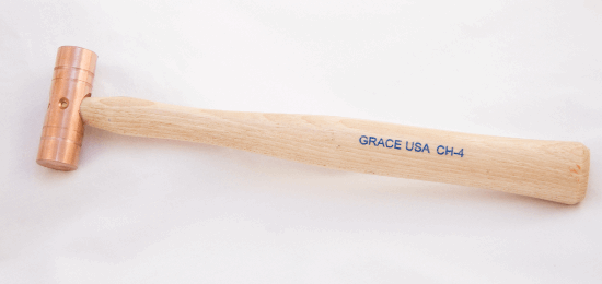 Grace USA 4 Ounce Copper Hammer