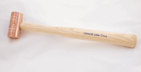 Grace USA 8 Ounce Copper Hammer