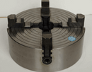 SCA Sweden 10-1/2" 4 Jaw Flat / Plain Back Lathe Chuck with Reversible Jaws - Cardon Tools