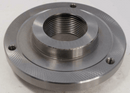 Rapidhold 6-1/4" STEEL Set-TRU Adjustable Lathe Chuck Back Plate. 2-1/4" - 8 - Cardon Tools