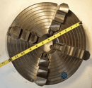 SCA 12" 4-Jaw Independent Lathe Chuck. D1-5 Direct Mount Made in SWEDEN - Cardon Tools