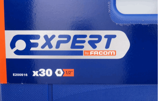 Expert by FACOM 1/2" Drive 30pc Metric Hex Bit Socket Set 5mm-19mm