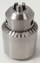 Jacobs No. 33385 Stainless Steel 1.1-7.4mm Capacity Drill Chuck w/ Key 3/8-24 Mount - Cardon Tools