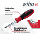 Wiha SoftFinish 11inOne Multi-Driver Screwdriver 77891 - Cardon Tools