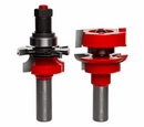 Freud 99-760 Premier Adjustable Rail and Stile Router Bit Set (Round Over ), 1/2-Inch Shank Made in ITALY 