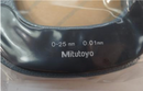 Mitutoyo Japan 0-25mm Carbide DIGITAL SPLINE  Micrometer 131-115 0.01mm Grad - Cardon Tools