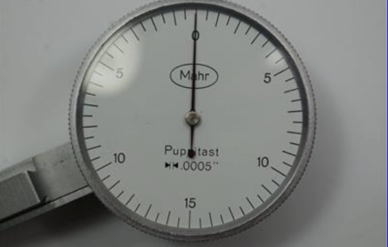 New Old Stock Mahr Puppitast made in GERMANY Dial TEST Indicator. 0.0005" GRAD.