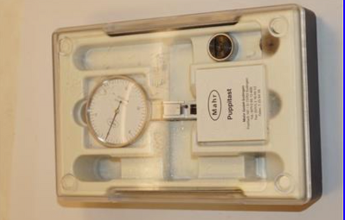 Mahr 800 SDZ Puppitast Lever Indicator – 0.0001 Precision Dial Gauge (0-4-0 Range)