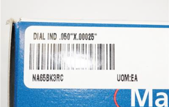Mahr Federal USA made .050 Range Dial Indicator. 0.00025" GRADUATIONS