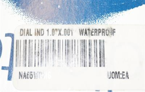 Mahr Federal USA made WATERPROOF 1" Range  Dial Indicator. 0.001" GRAD