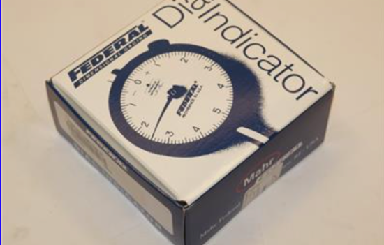 Mahr Federal USA made 2.5mm Range Dial Indicator. 0.010mm GRADUATION